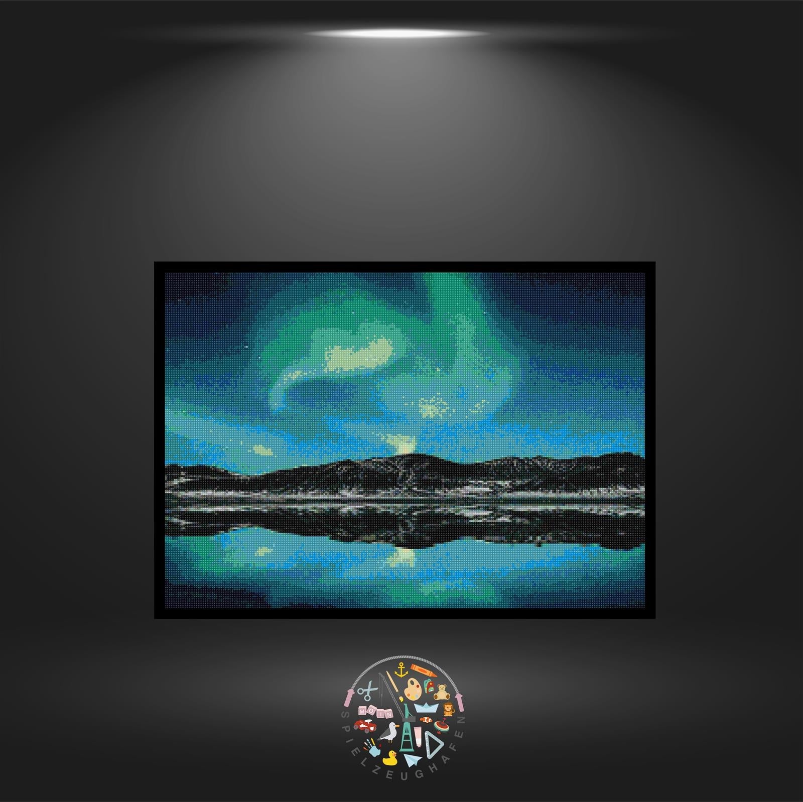 Over the lake - Quadratisch von Spielzeughafen