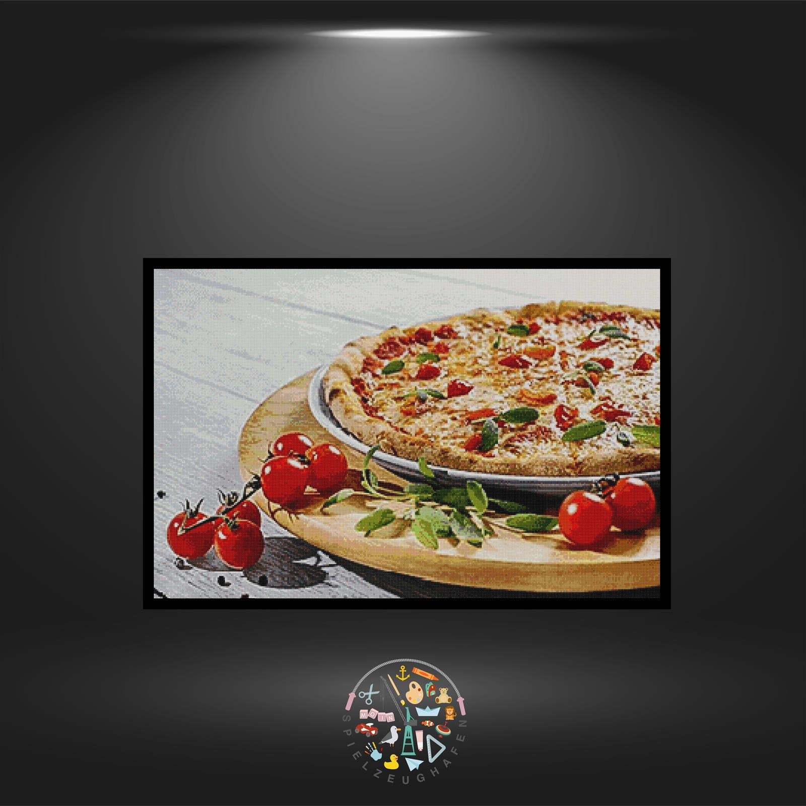 Pizza Margaritha - Quadratisch von Spielzeughafen