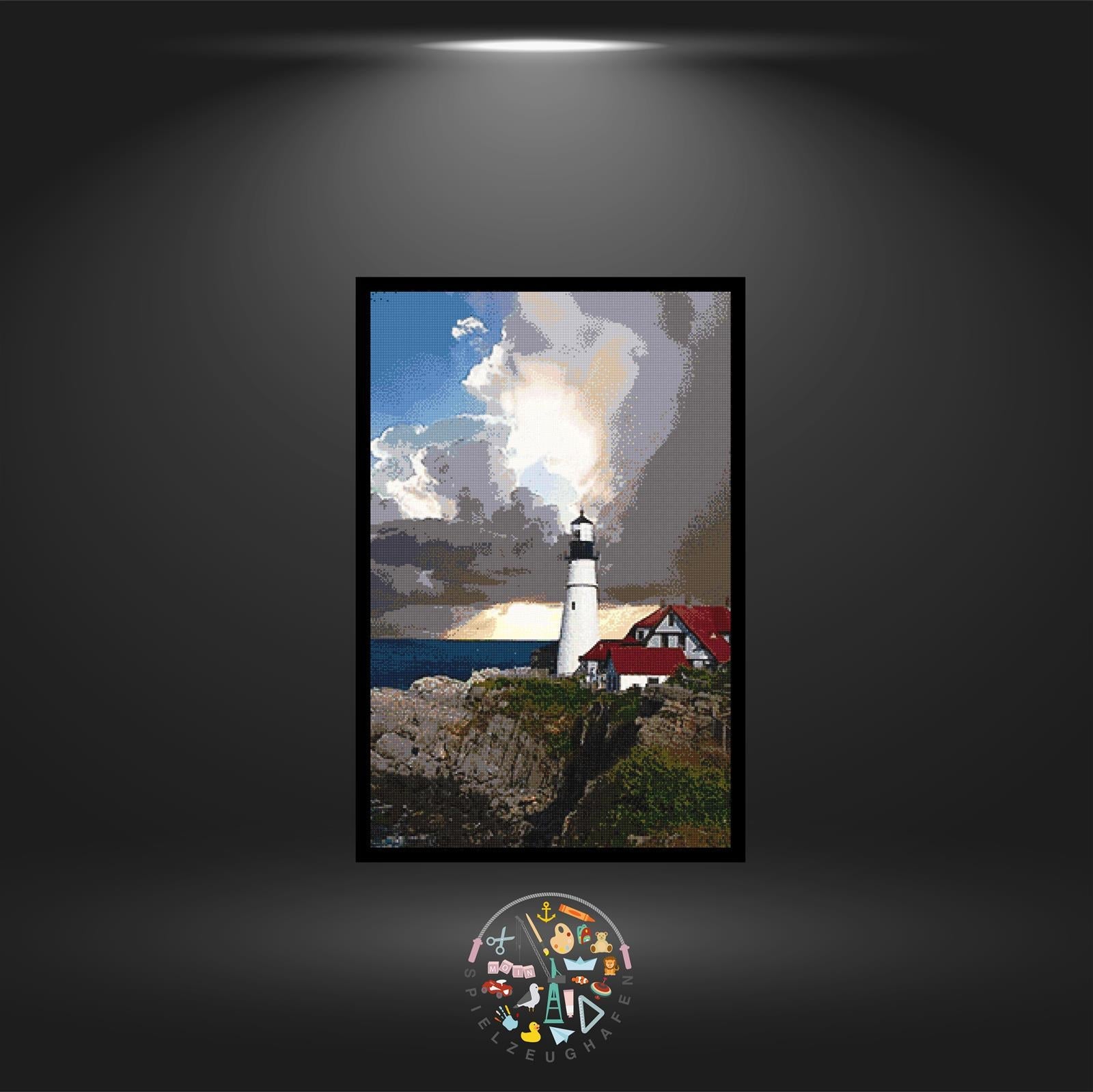 'Portland headlight' - Quadratisch von Spielzeughafen