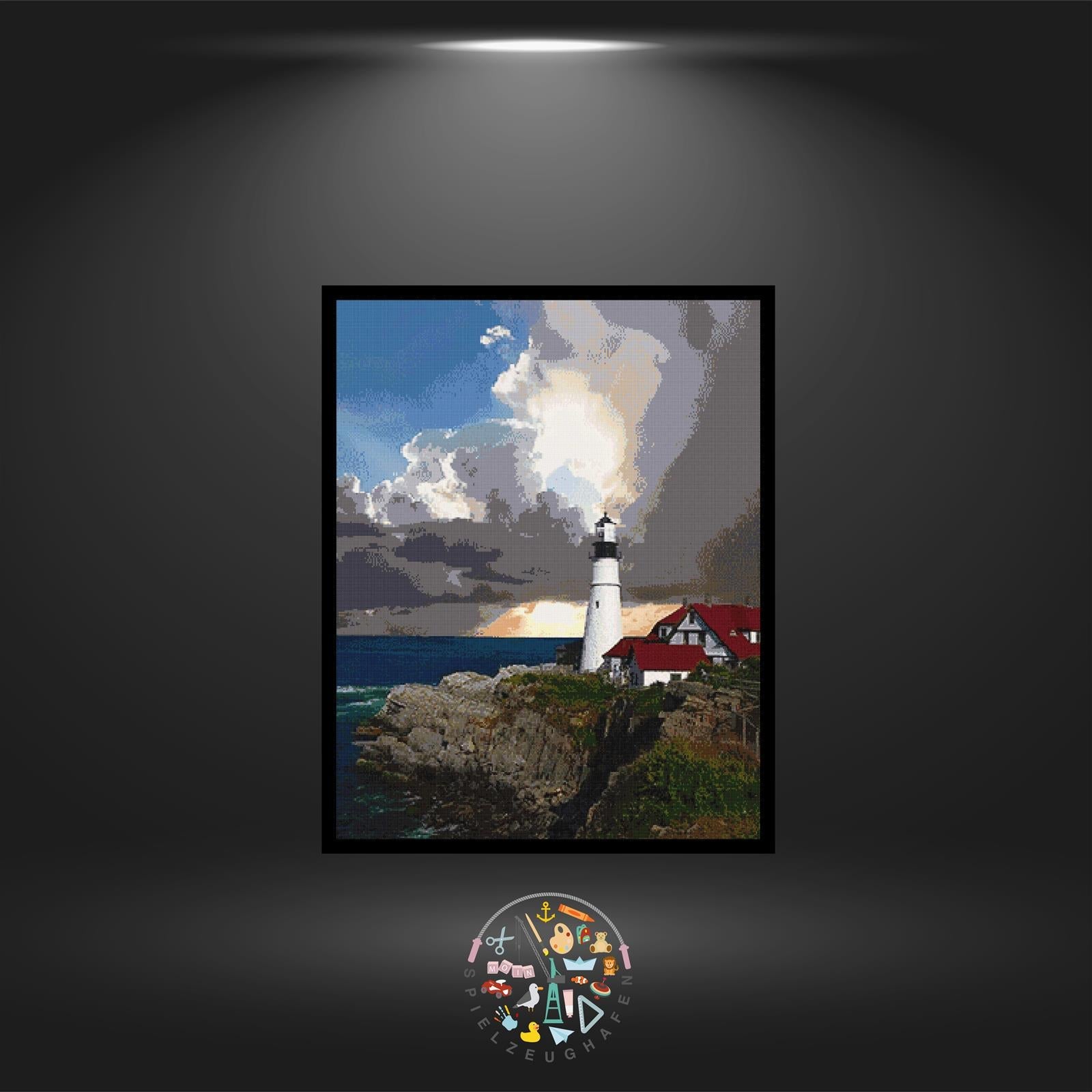 'Portland headlight' - Quadratisch von Spielzeughafen