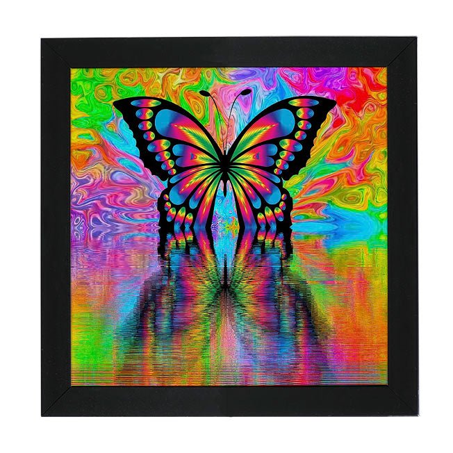 Regenbogenschmetterling - Quadratisch von Spielzeughafen