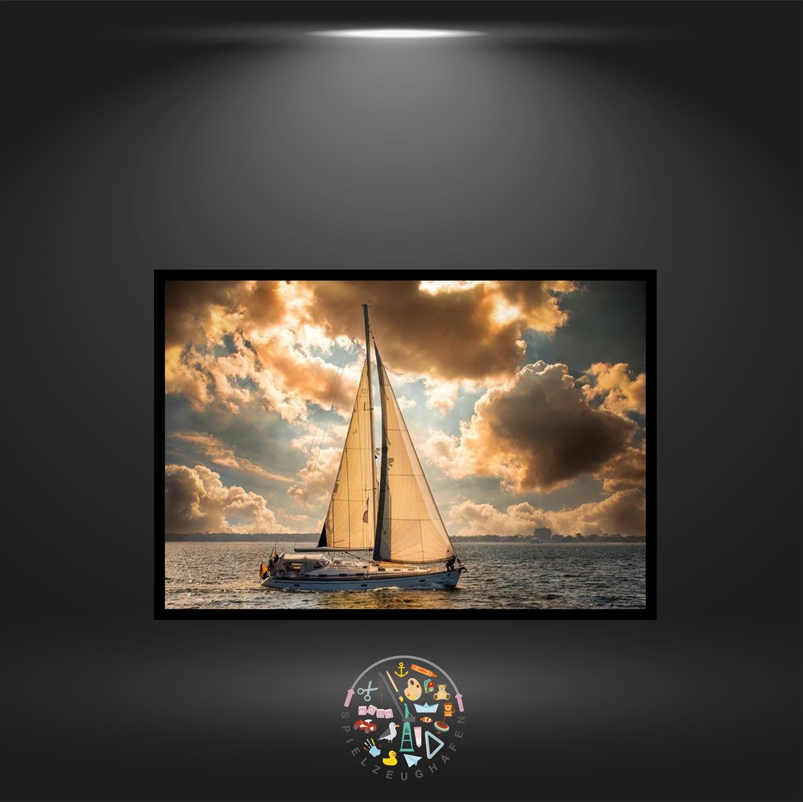 Sailboat - Quadratisch von Spielzeughafen