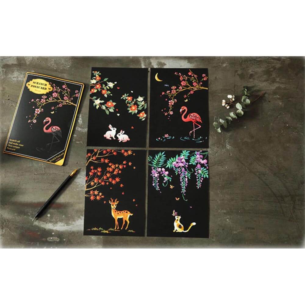 Scratch Painting Natur von Spielzeughafen