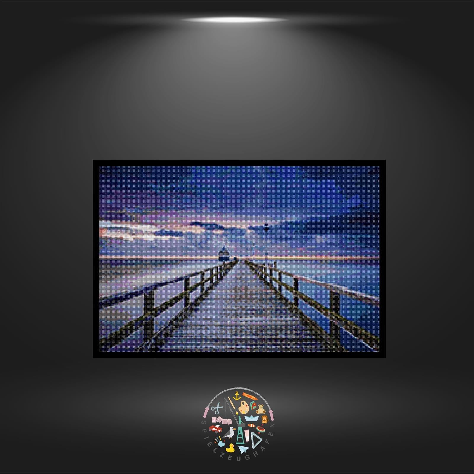 Seebrücke - Quadratisch von Spielzeughafen