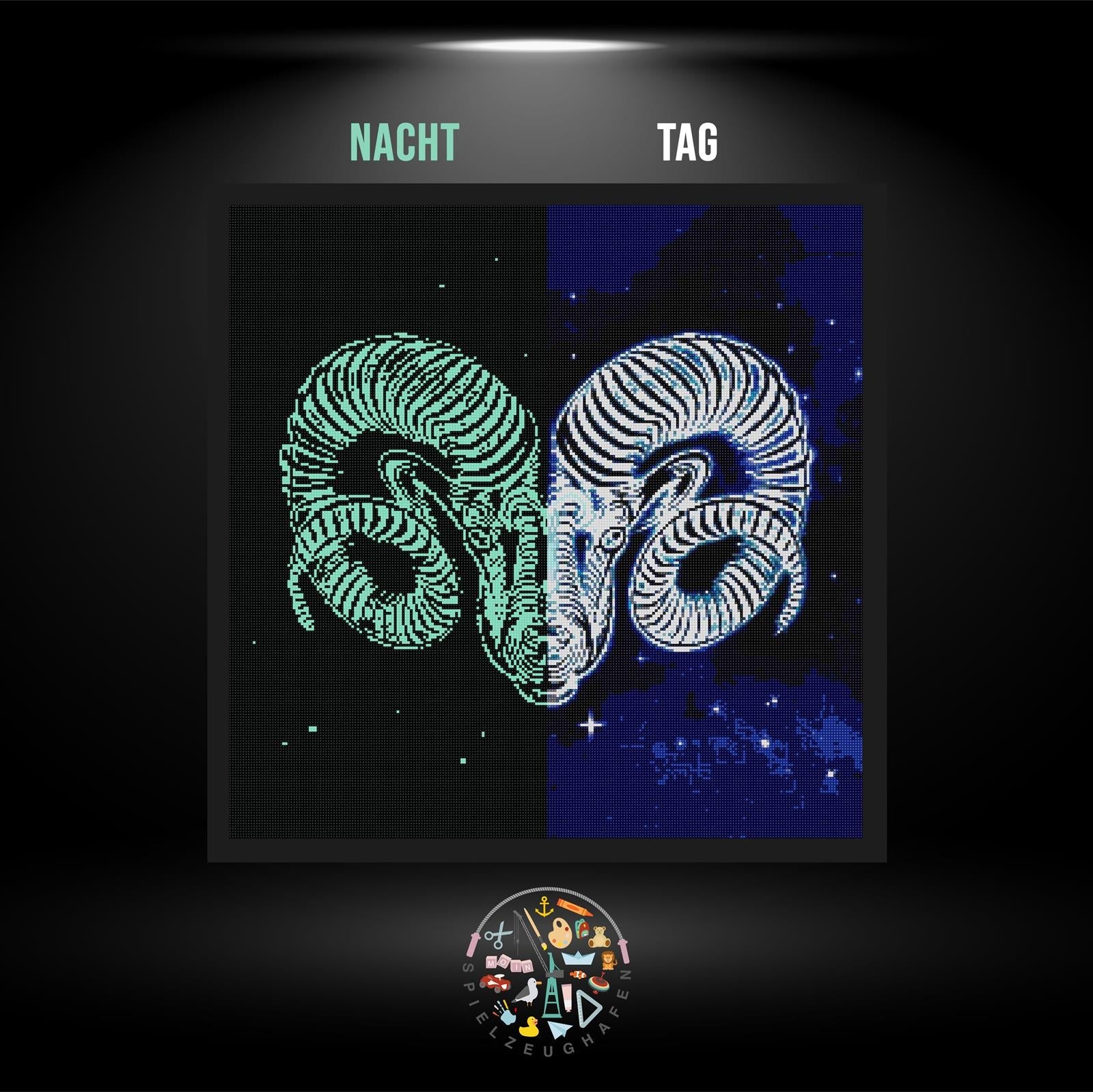 Sternzeichen Nachtleuchtend Widder von Spielzeughafen