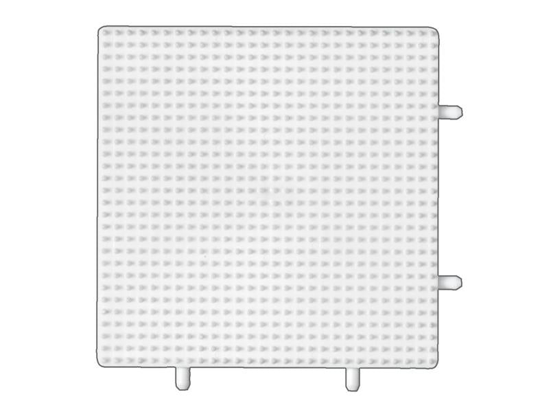 Stiftplatte für Mini Bügelperlen, Quadrat (Klein) von Spielzeughafen