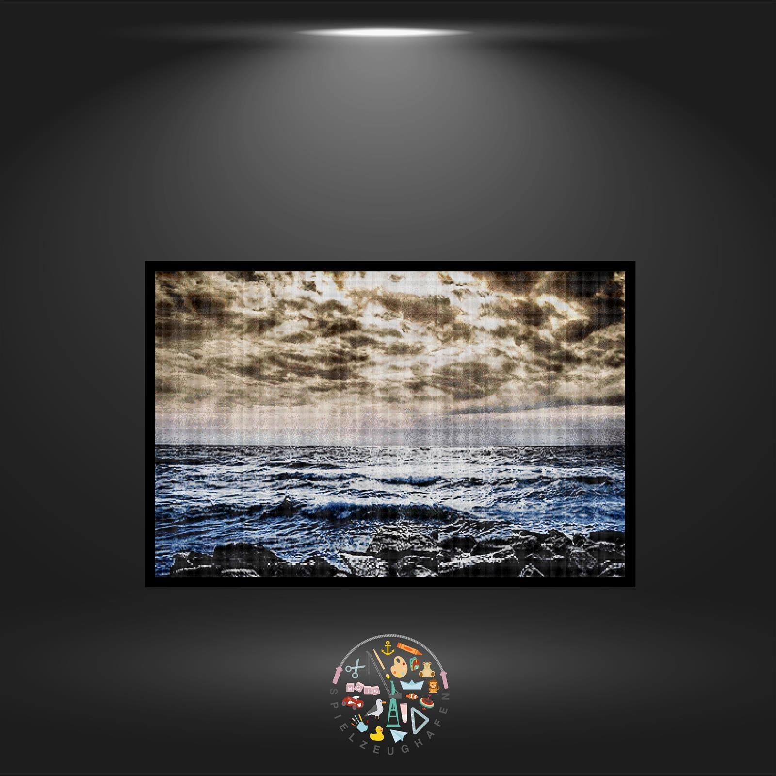 Stormy Sea - Quadratisch von Spielzeughafen