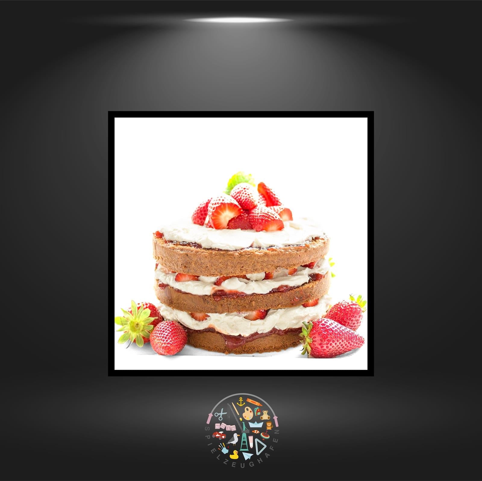 Strawberry layer - Quadratisch von Spielzeughafen