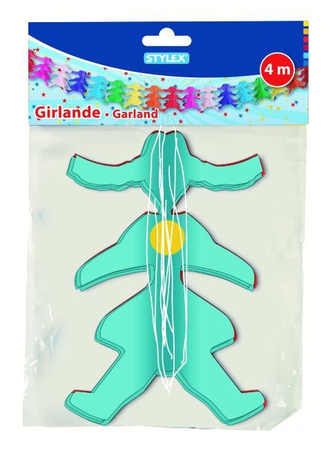 STYLEX Girlande, Figuren, 4 m 5fach sortiert von Spielzeughafen