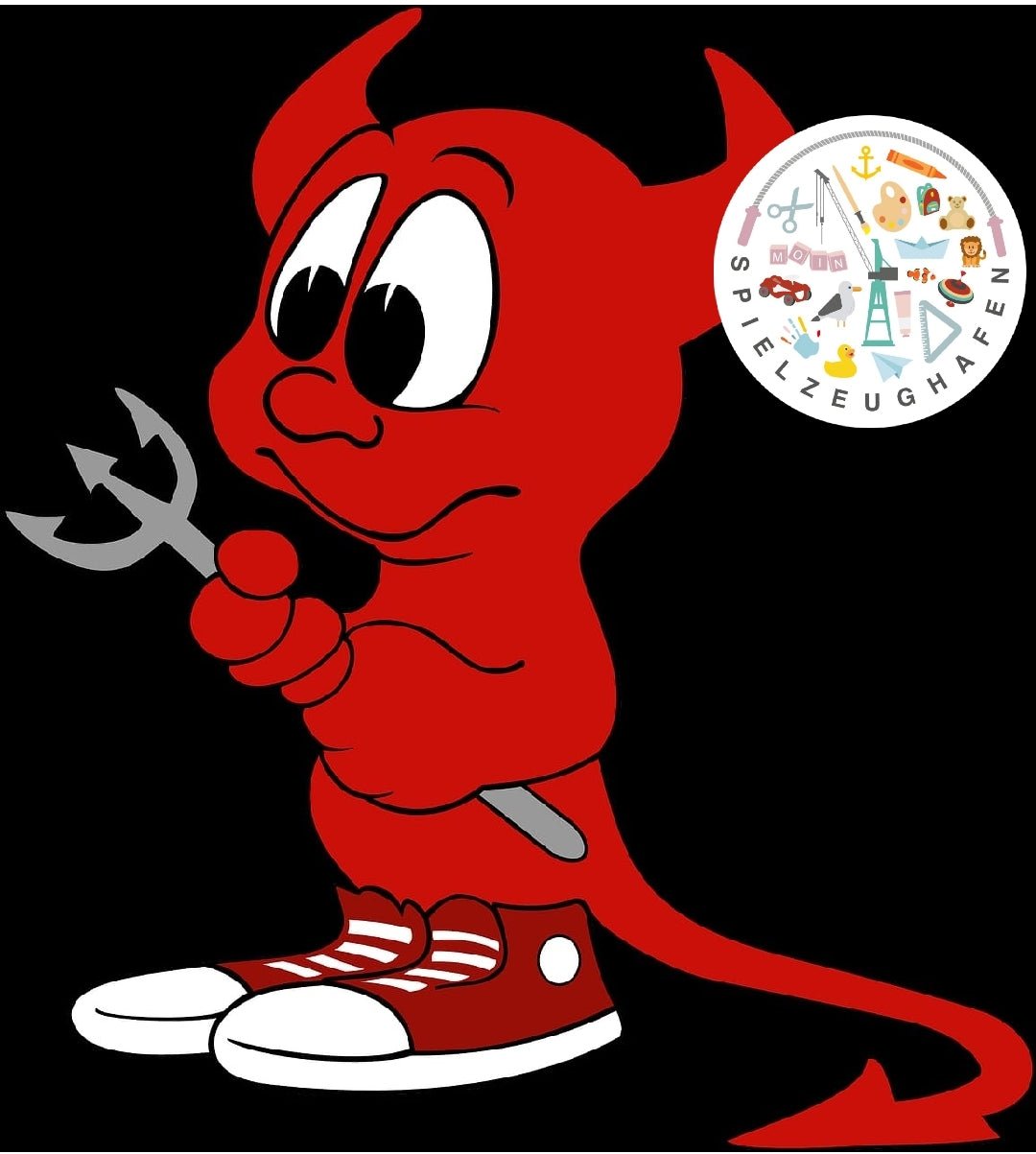 Teufelchen - Bügelperlen von Spielzeughafen