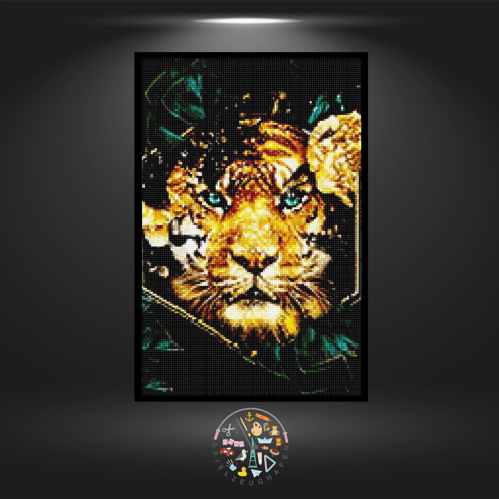 Tiger Ceyla - Quadratisch von Spielzeughafen