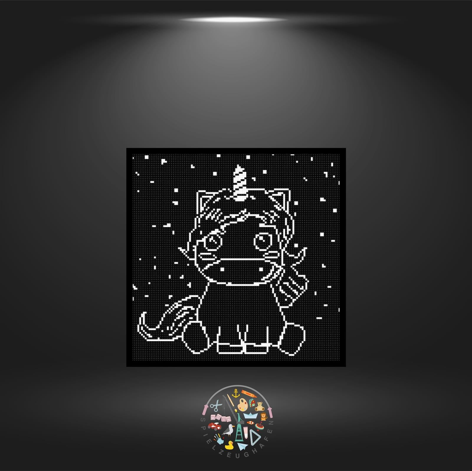 'Unicorn' - Quadratisch, nachtleuchtend von Spielzeughafen