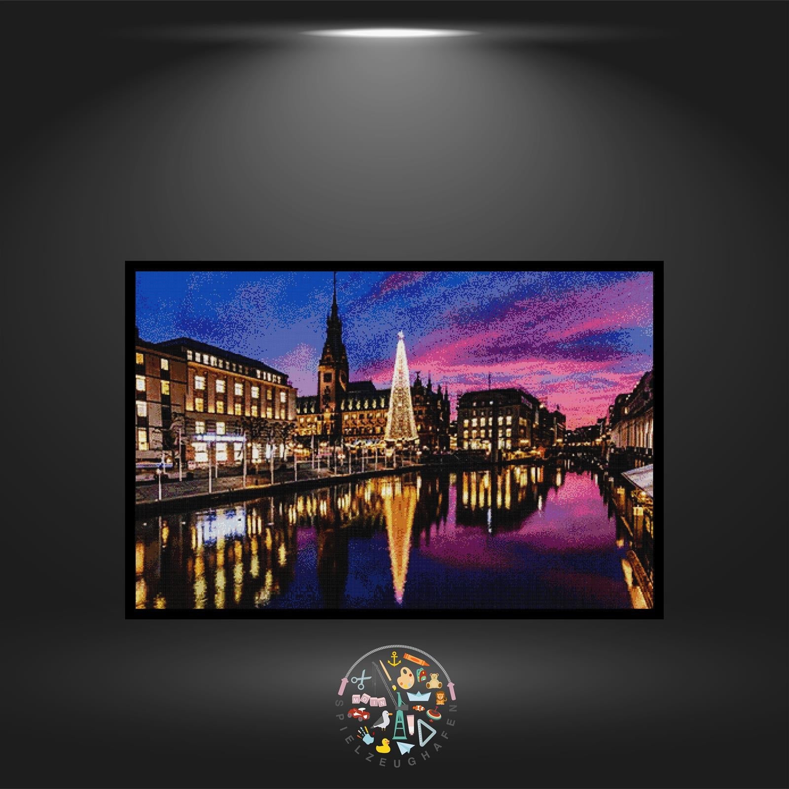 Weihnachtsmarkt - Quadratisch von Spielzeughafen