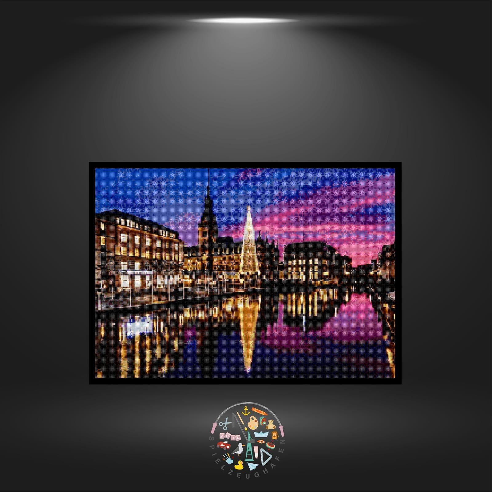 Weihnachtsmarkt - Quadratisch von Spielzeughafen