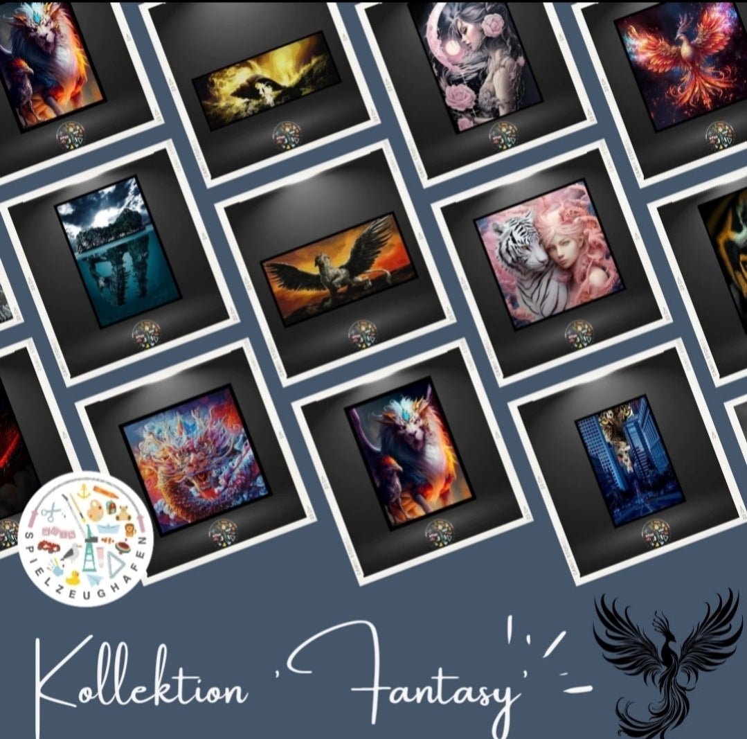 Kollektion 'Fantasy' - Bilder aus eckigen Steinen - Spielzeughafen