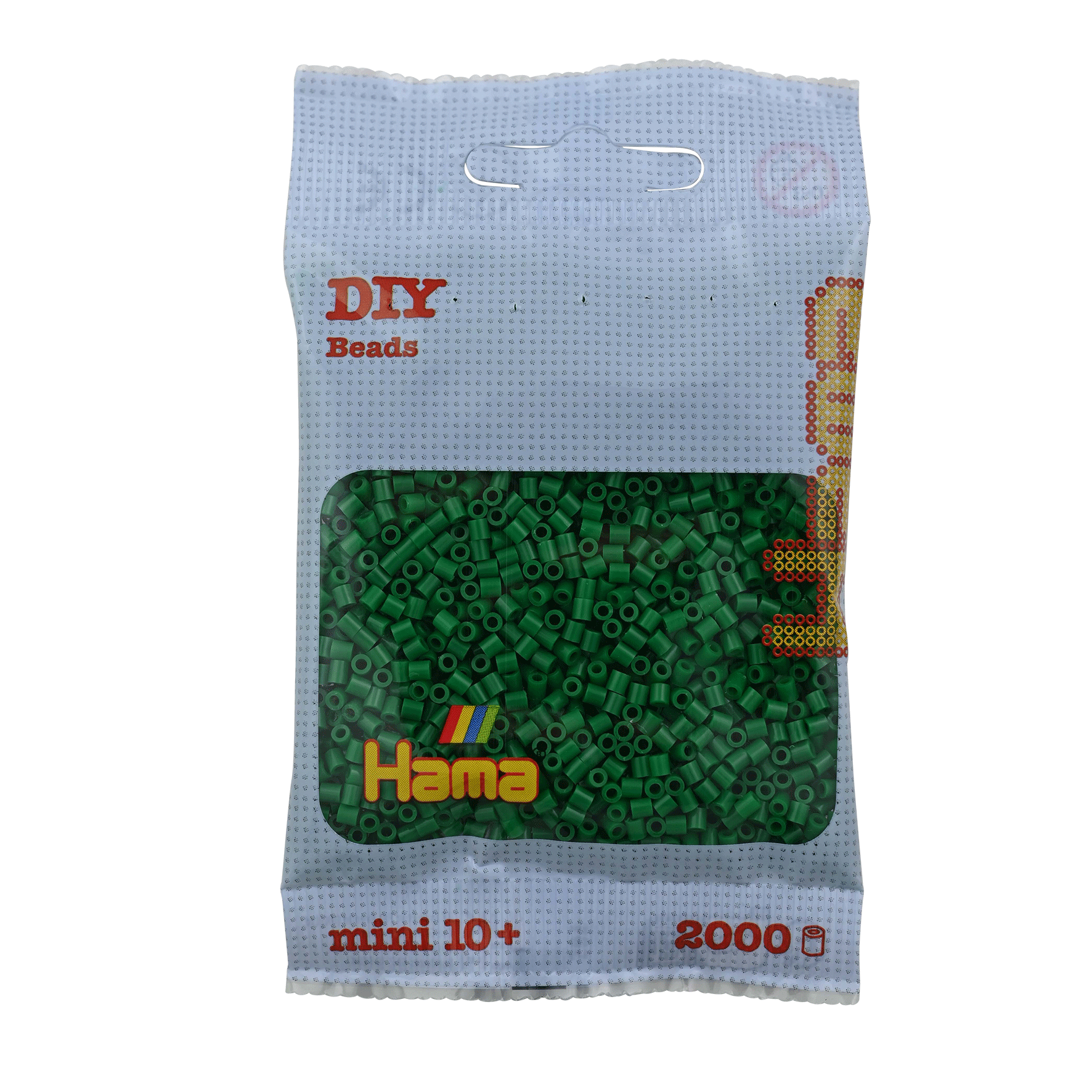 2000 Mini Bügelperlen - Grün