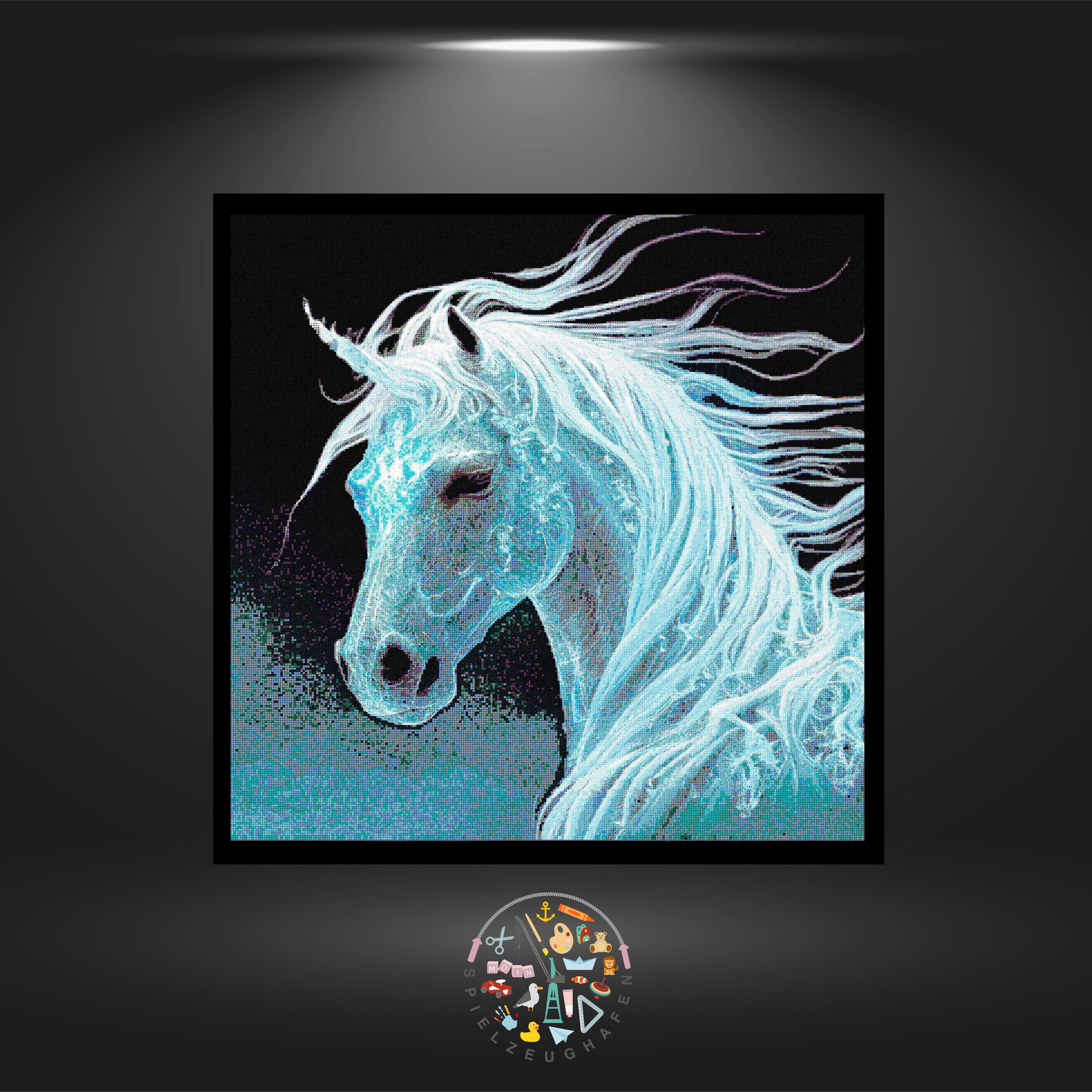 Pferd 'Luna' - Strass / Rhinestone