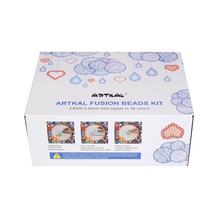 Artkal C 2,6mm Bügelperlen Starter - Set, 48 farben von Spielzeughafen