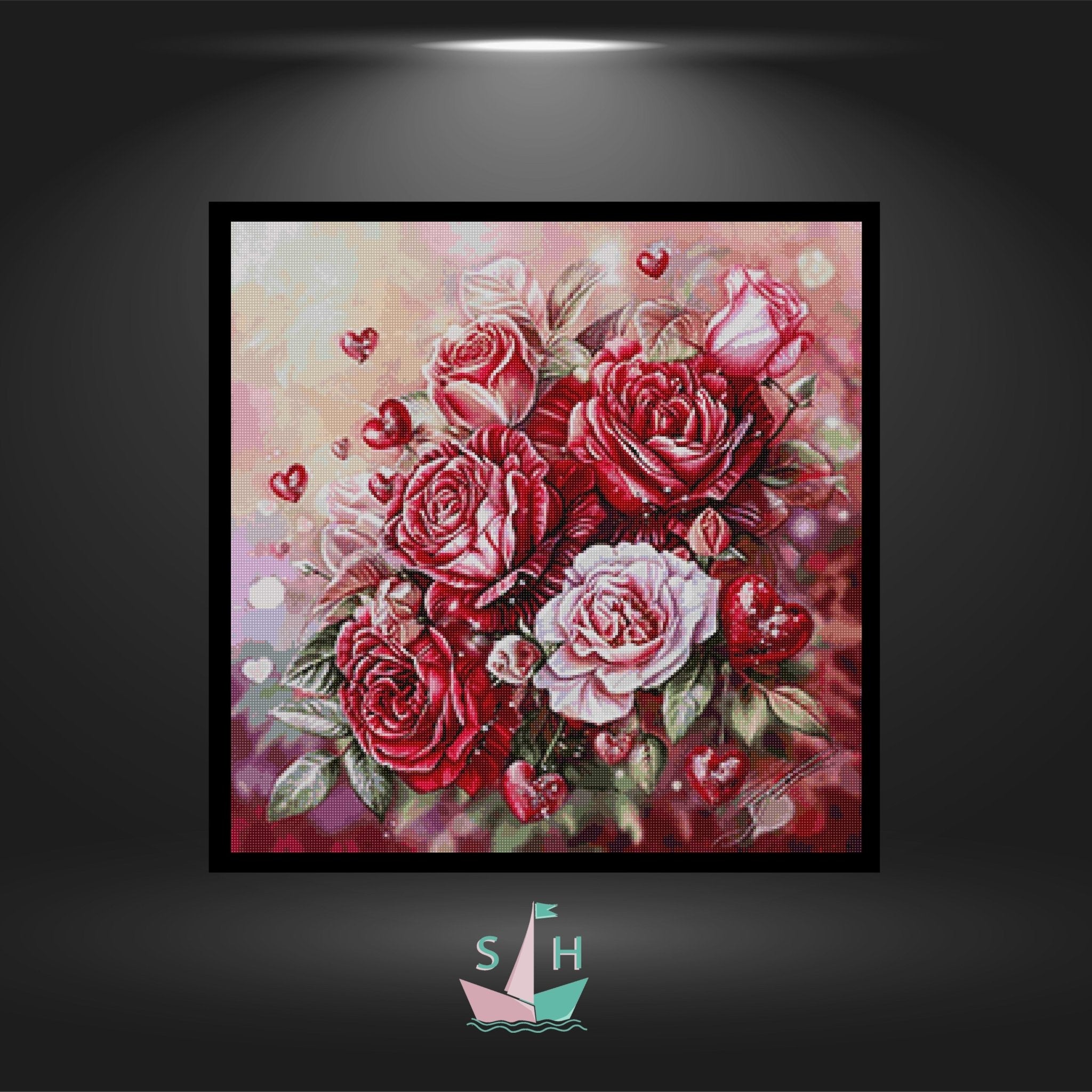 Blossom Whisper - Quadratisch mit FD von Spielzeughafen