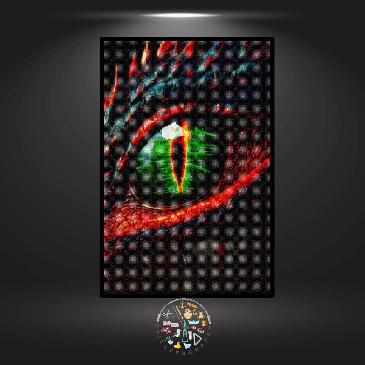 Dragon Eye - Quadratisch/ Strass (eckig) von Spielzeughafen