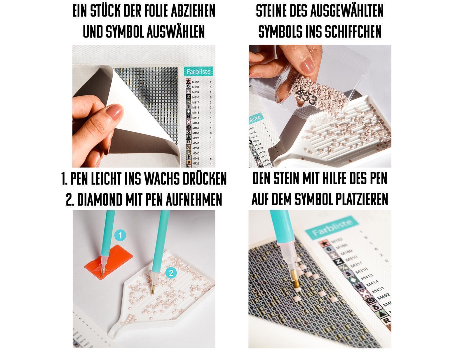 Kira Moon Motiv 2 - Quadratisch von Spielzeughafen
