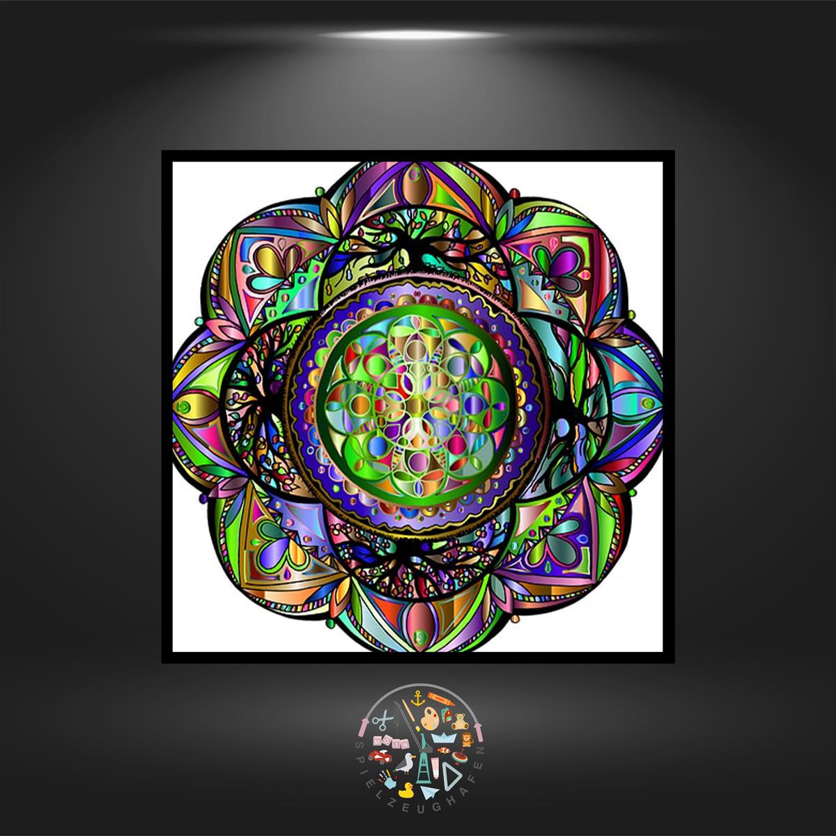 Mandala Flower Power - Strass