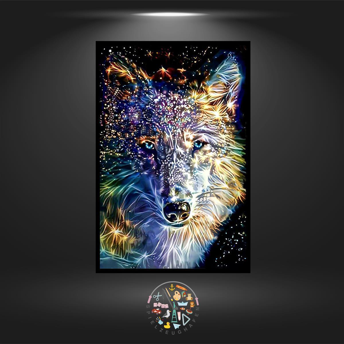 Wolf 'Lakota' - Strass / Rhinestone