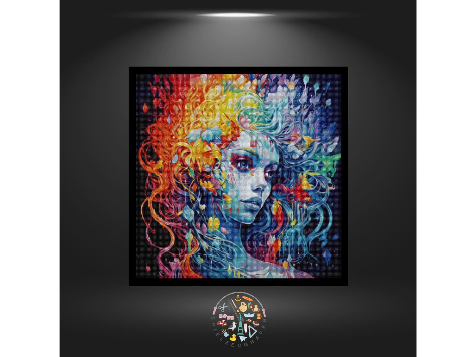 Rainbowlady - Quadratisch mit AB