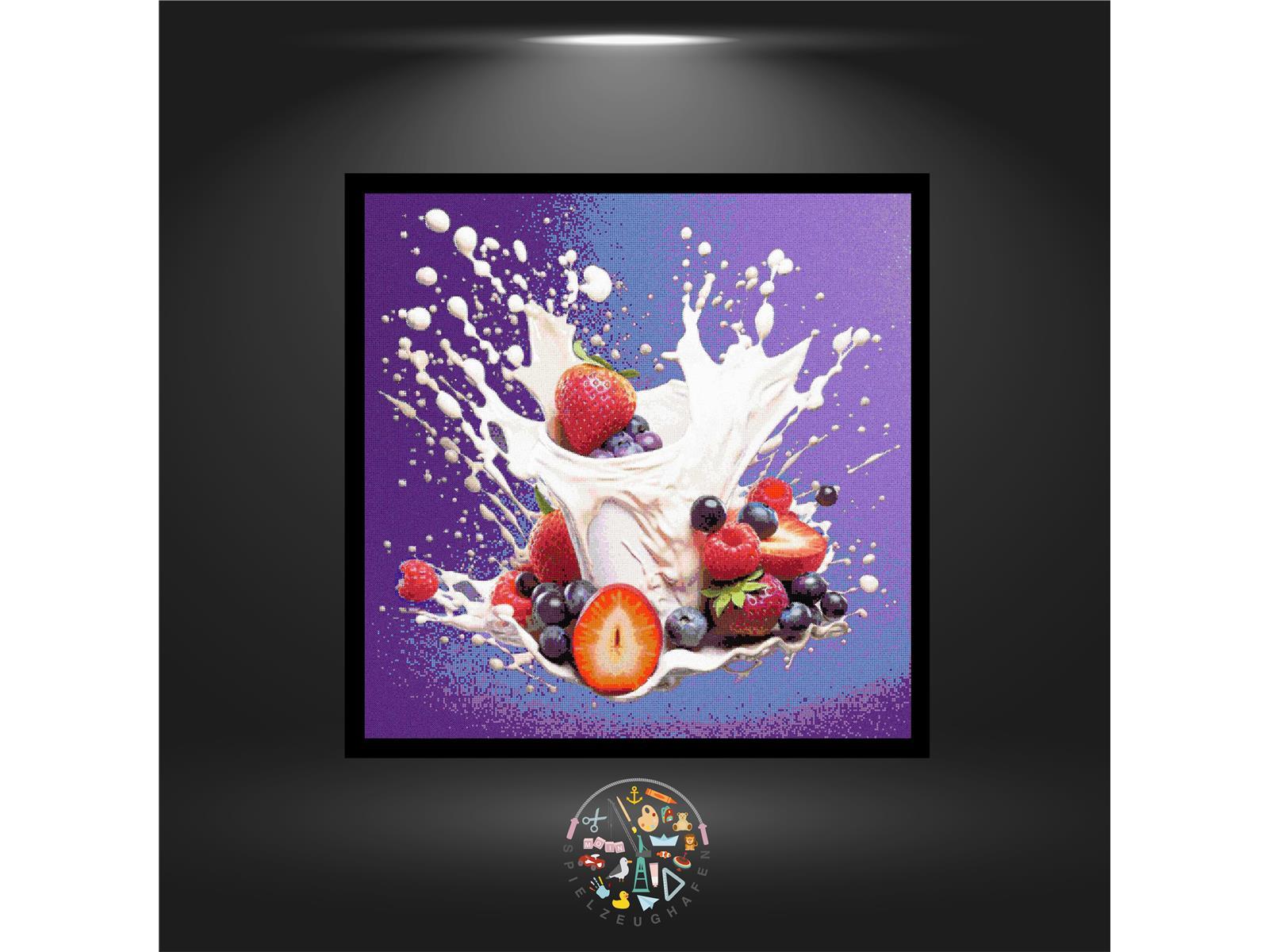 Splashes of milk - Strass