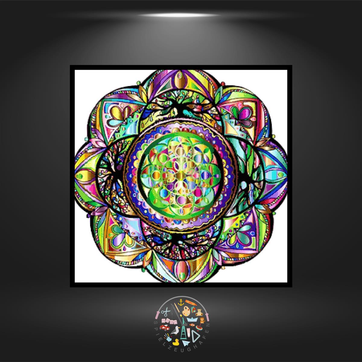 Mandala Flower Power - Strass