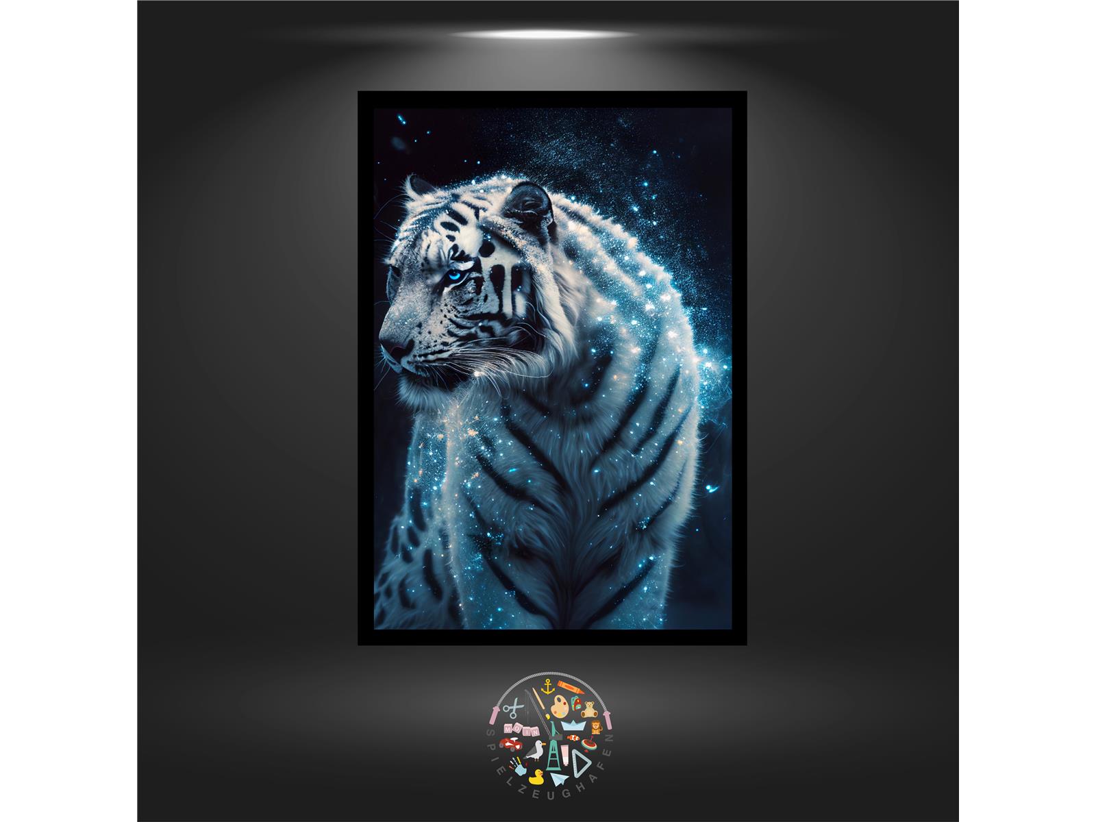 Tiger 'Starlight' - Quadratisch mit eckig Strass