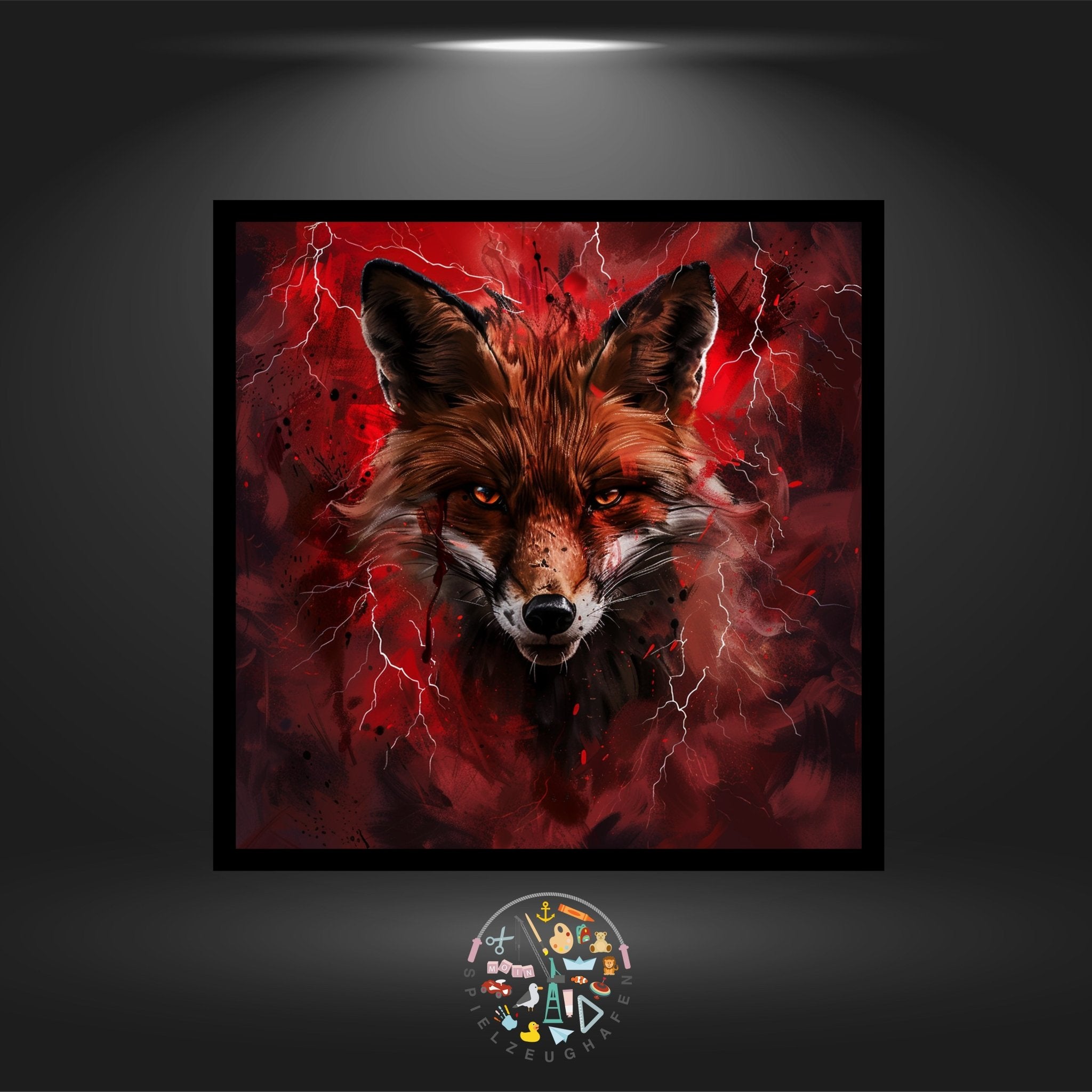 Mystic Fox - Strass rund von Spielzeughafen