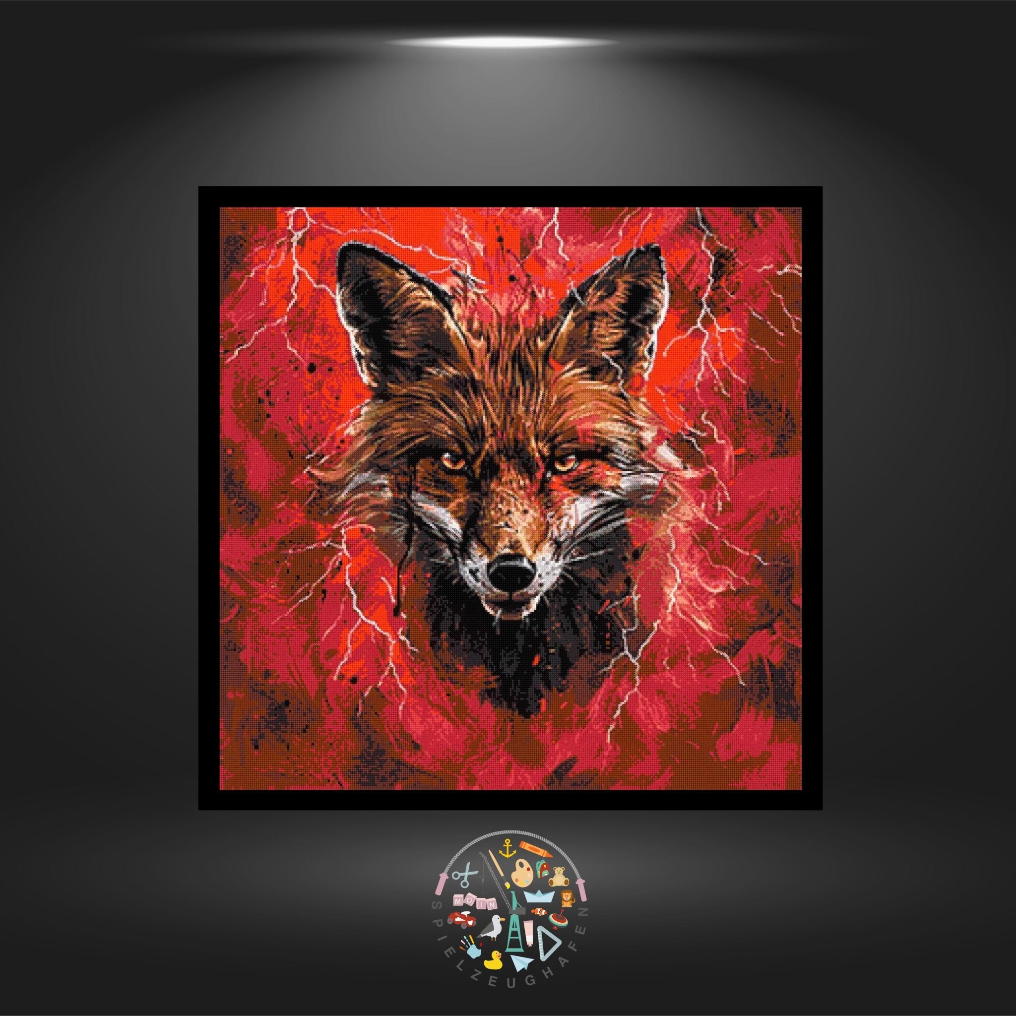 Mystic Fox - Strass rund von Spielzeughafen