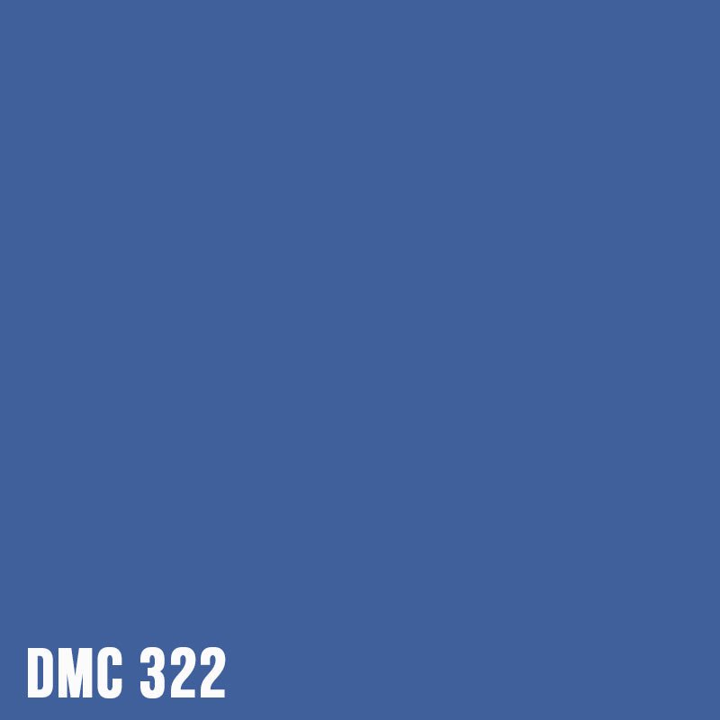 DMC 322 – Navy Blue - Very Light – Strass rund Diamond Painting Steine 2,8mm von Spielzeughafen