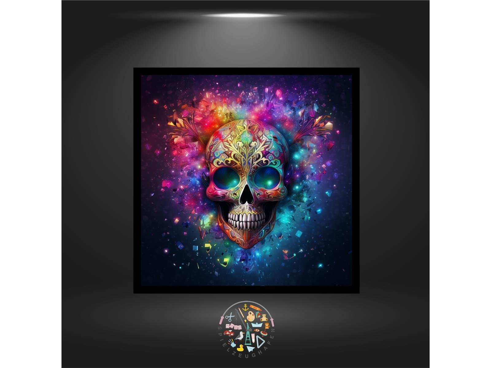 Skullheart - Strass rund von Spielzeughafen