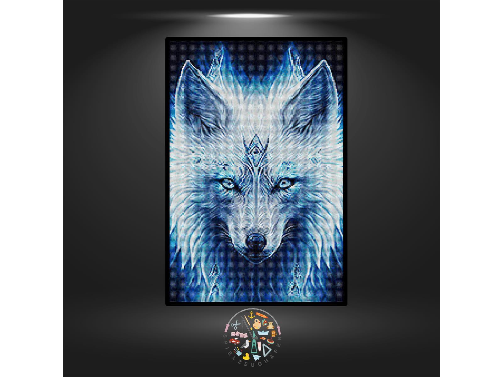 Snow wolf 'Queen' - Quadratisch mit AB von Spielzeughafen