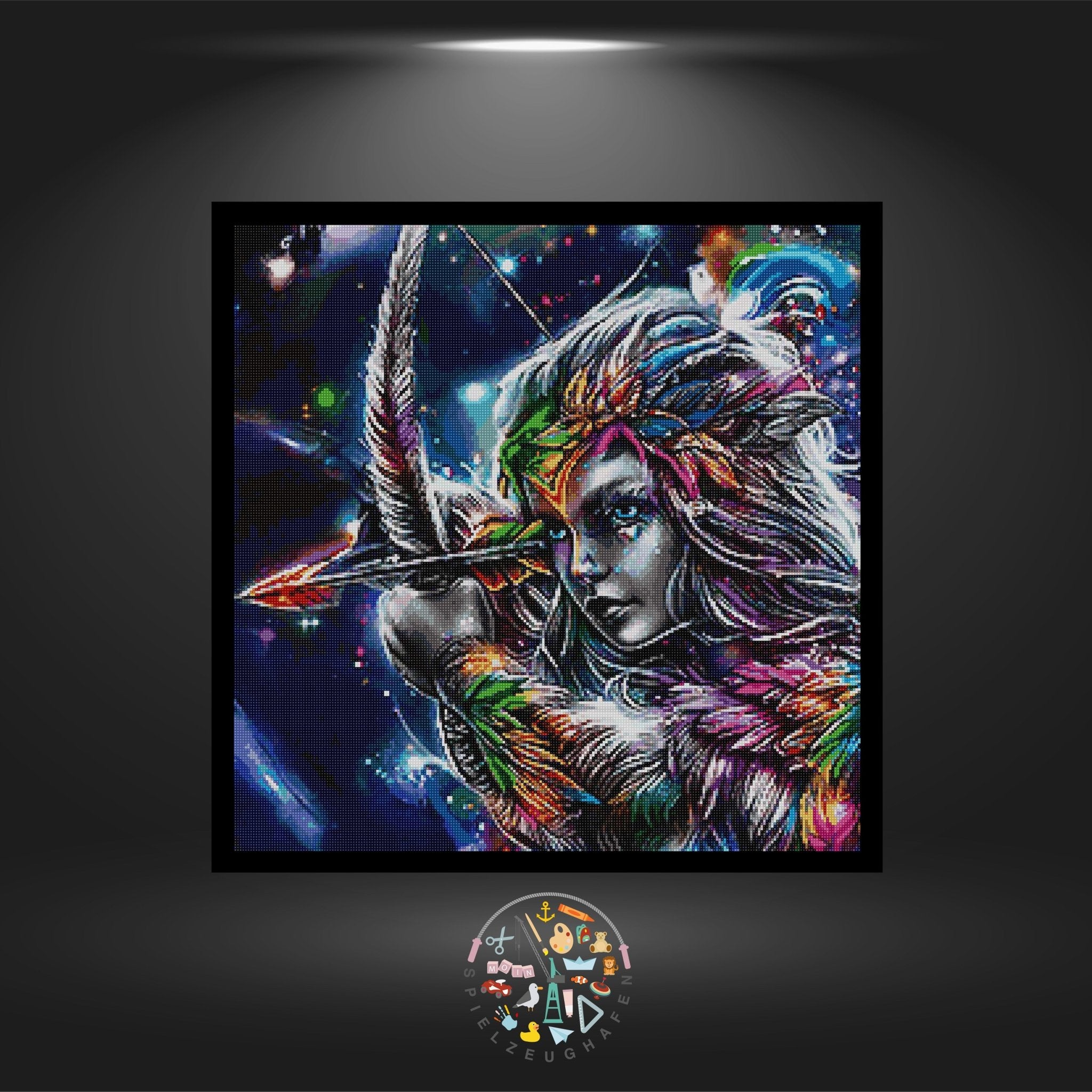 Sternzeichen Schütze Bunt - Quadratisch mit AB von Spielzeughafen