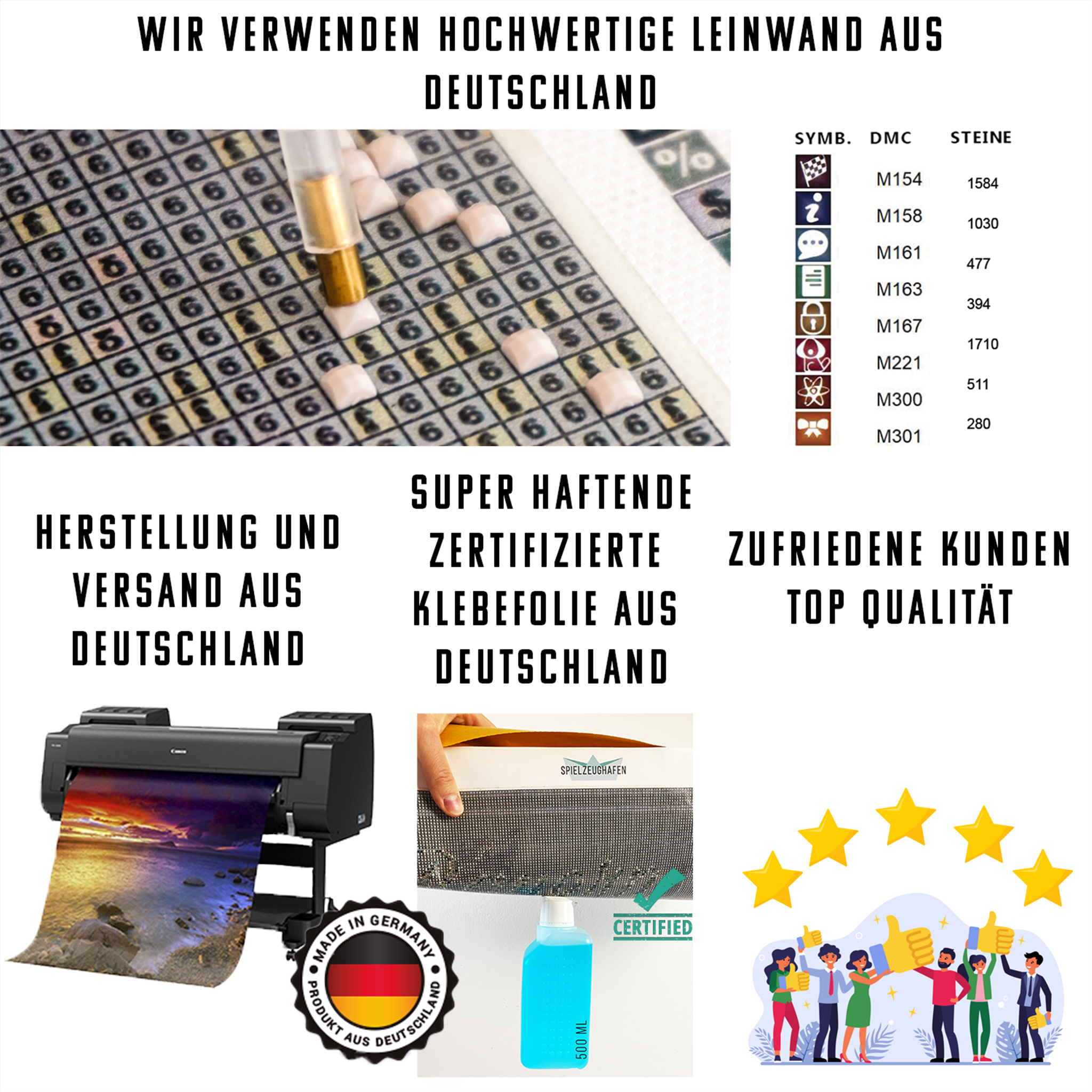 Skyline Hamburg Schwarz-Weiß - Strass rund