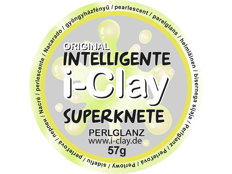 i-Clay, intelligente Superknete, Perlglanz, Gelb