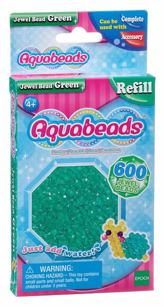 Aquabeads Grüne Glitzerperlen