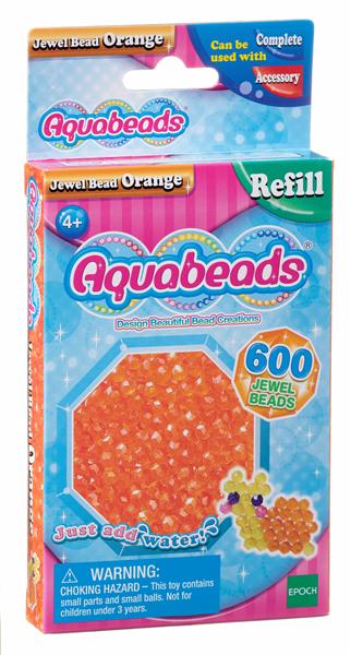 Aquabeads Orange Glitzerperlen