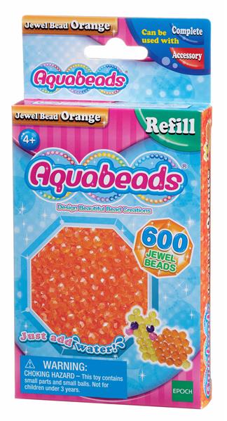 Aquabeads Orange Glitzerperlen