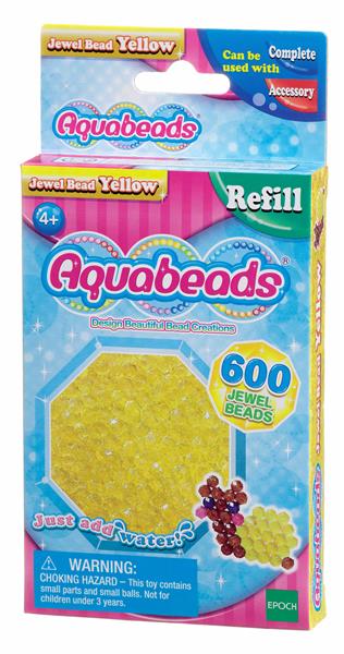 Aquabeads Gelbe Glitzerperlen