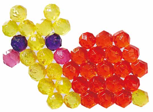 Aquabeads Rote Glitzerperlen