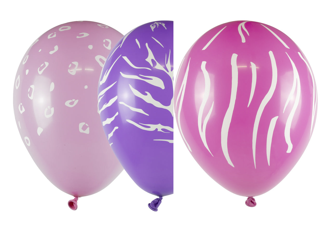 STYLEX Luftballons, Wild Animal, 6er Beutel