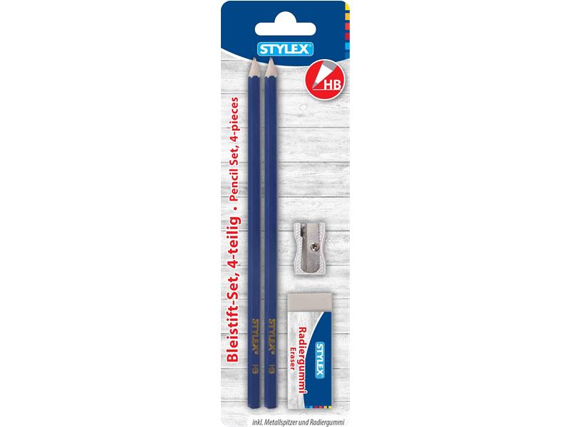 STYLEX Bleistift-Set, 4-teilig