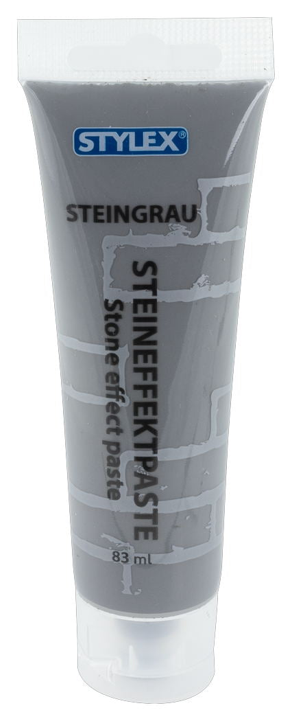 STYLEX Steineffektpaste,Steinfarben Grau 83ml Tube