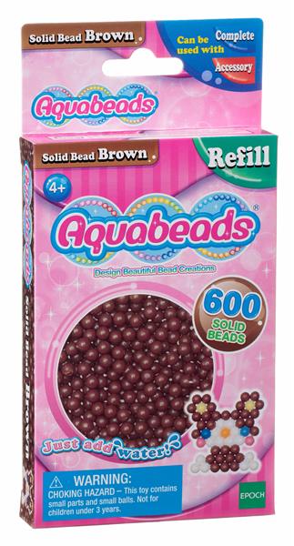 Aquabeads Braune Perlen von Spielzeughafen