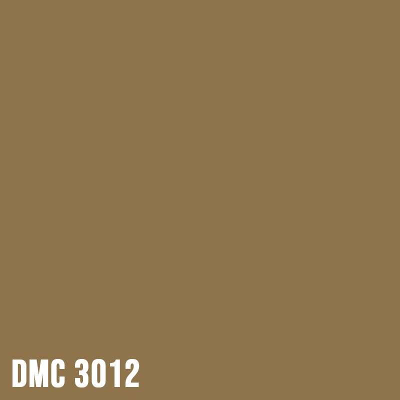 DMC 3012 Khaki Green - Medium - eckig Diamond Painting Steine 2,5mm von Spielzeughafen