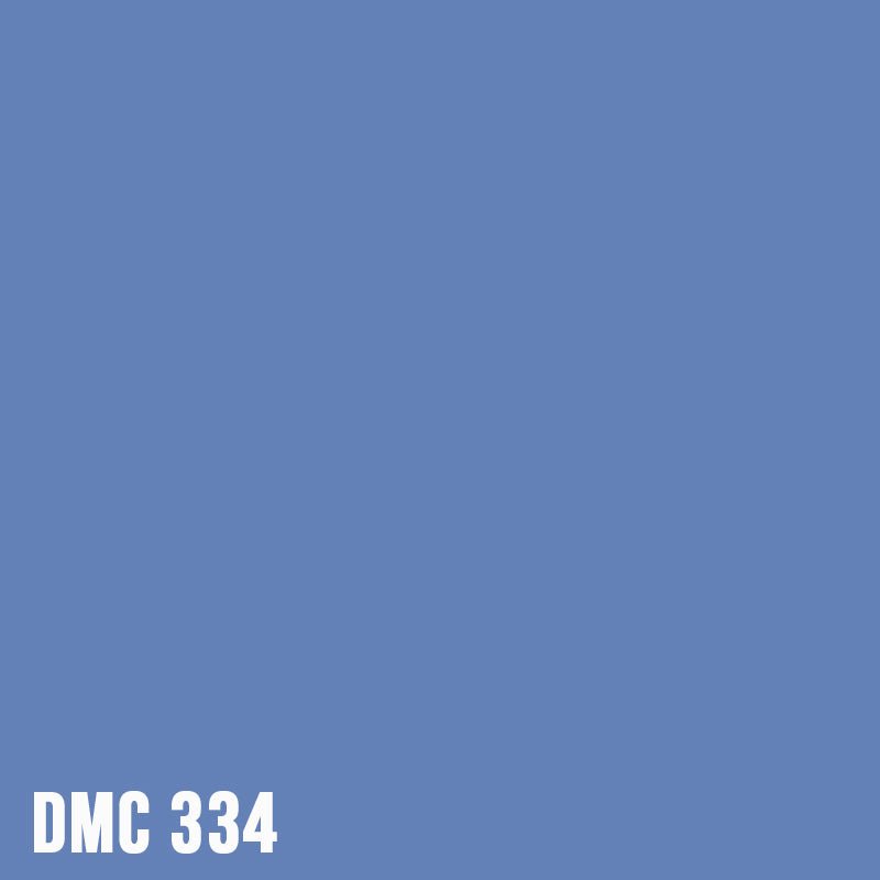 DMC 334 Baby Blue - Medium - eckig Diamond Painting Steine 2,5mm von Spielzeughafen
